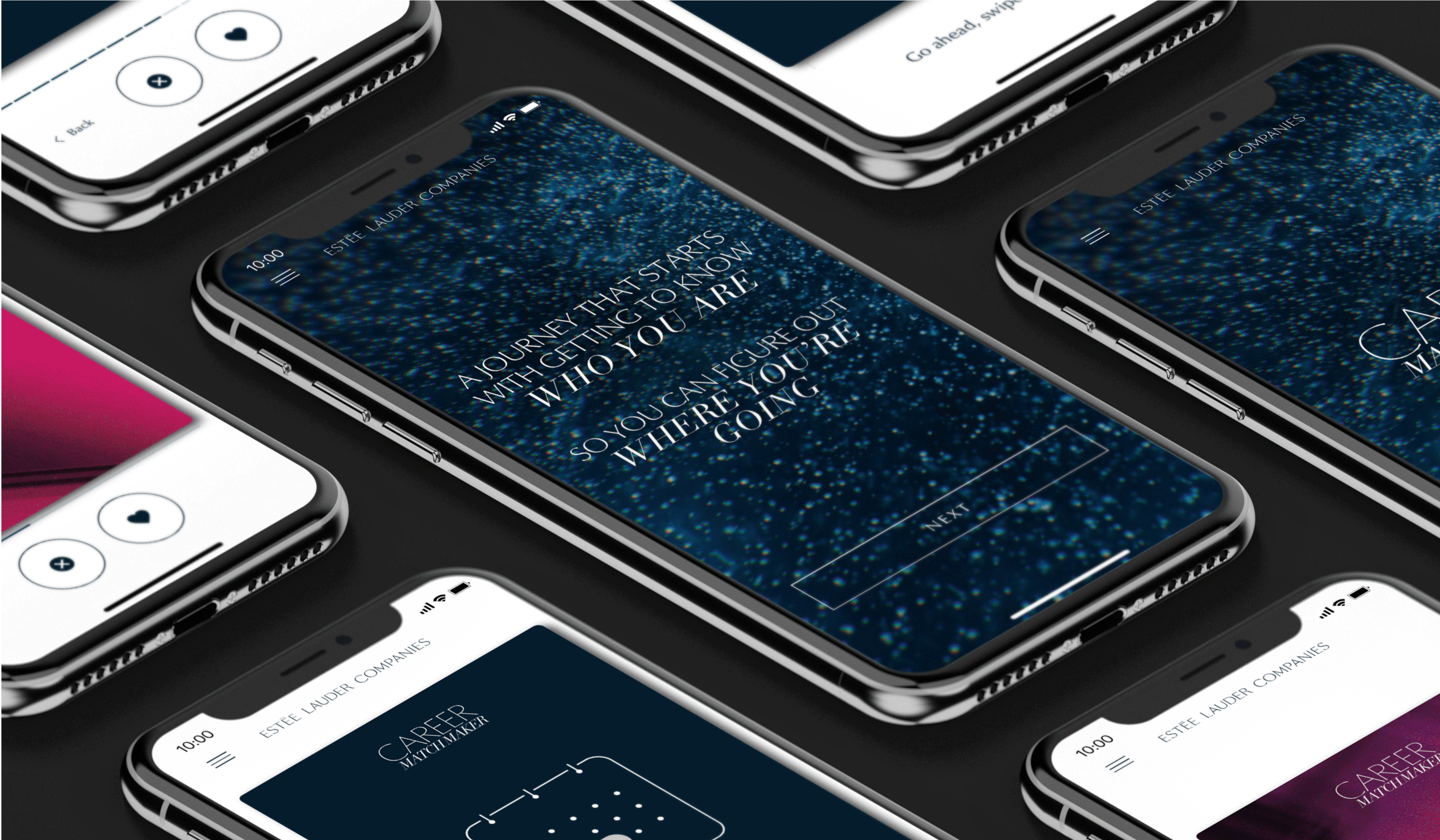 Interactive mobile application to support workforce learning and development for a global prestige beauty organization