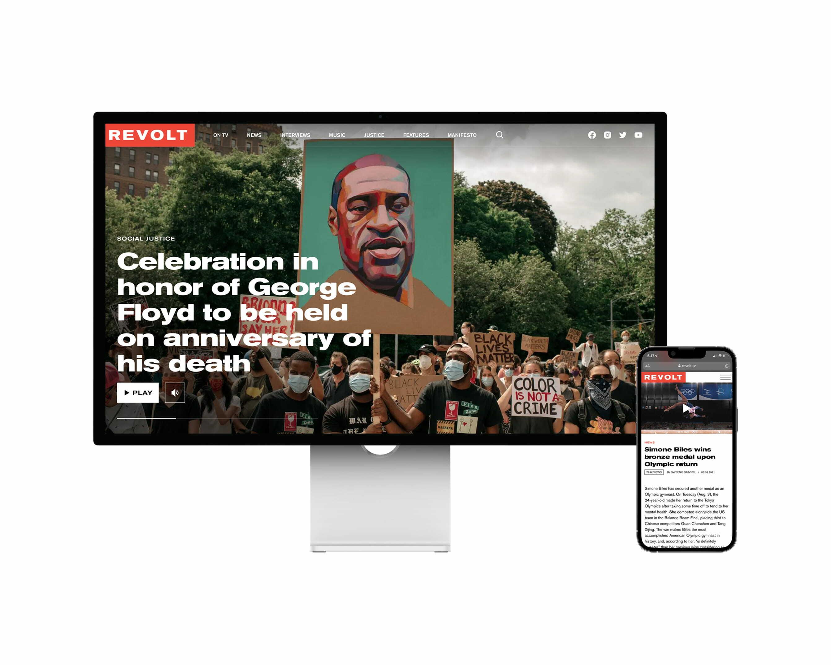 Mobile version of image